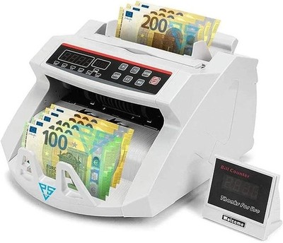 BANKNOTE ACCOUNT LED DISPLAY FAKE BANKNOTE DETECTOR, 1000 BANKNOTES/MINUTE