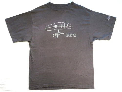 Beck Vintage T Shirt Global Select Tag Alternative Roc 1990s vintage concert t-shirt, vintage, single stitch, B+ condition