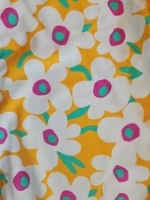 NWT HANNA ANDERSSON BOLD POPPY YELLOW PUFF SLEEVE O/P SWIMSUIT 130 8 48