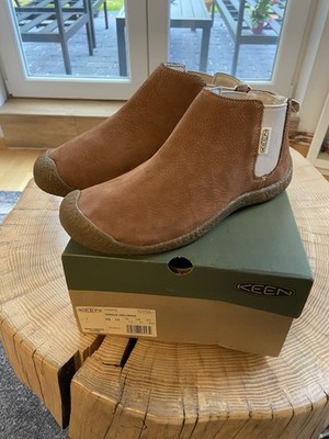 KEEN- rostbrauner neuer Lederschuh- 40,5 aber eher eine 41,5 !!!