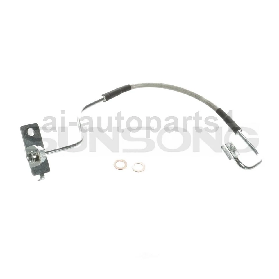 Manguera hidráulica de freno trasero izquierdo y derecho 2 piezas para Jaguar S-Type 2003 2004 2005 Foto 2 de 4