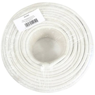 Riteav – Piastra A Muro Coassiale E 3.5 Mm Con Inserti Bianchi – Connessione Femmina-Femmina Senza Utensili