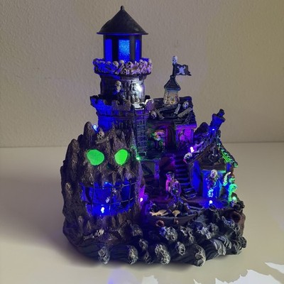 Lowe's Haunted Living 10.5 in Halloween Monster Lighthouse LED Battery Operated 