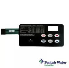 Pentair Sta-Rite 6 Button Membrane Keypad 461106
