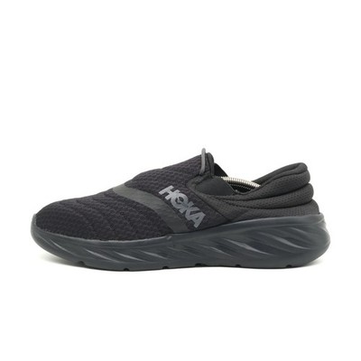 Hoka One Herren M Ora Recovery Shoe 2 Sneaker schwarz Mesh Slip-On EU 45 1/3