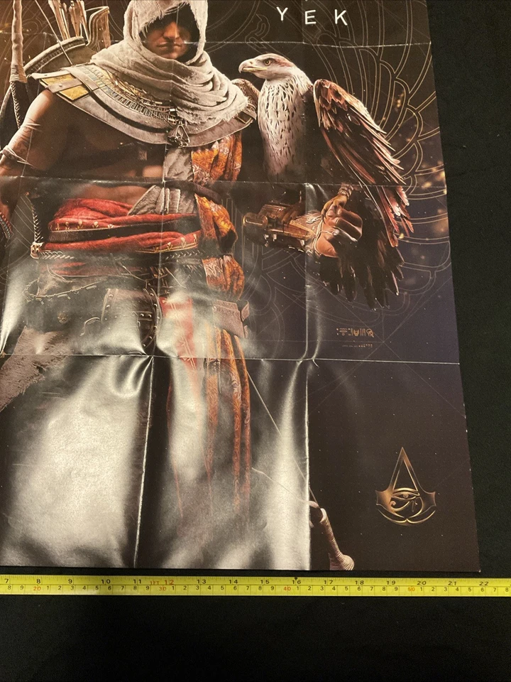 Плакат/ящик с добычей видеоигры 22x28 дюймов Assassin's Creed Origins Ba Yek - Изображение 4 из 4