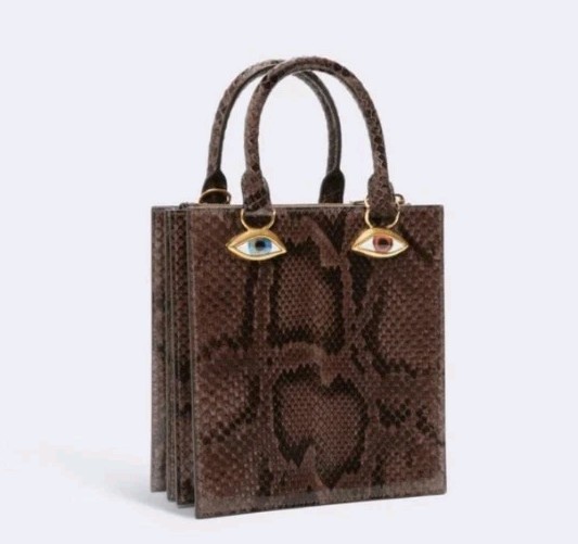 Schiaparelli Exotic Python And Lambskin Anatomy B… - image 3