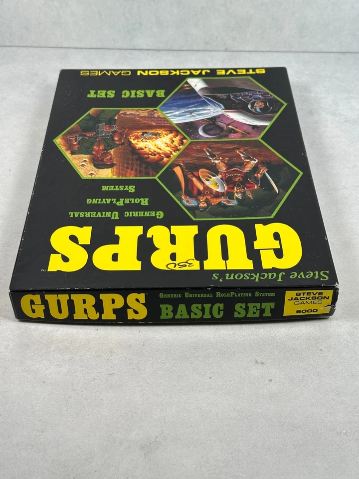 VTG 1986 GURPS Basic Set Role Playing RPG Game Steve Jackson Books 1 2 - Image 4 of 4