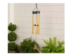 Home 2 Garden 36" 5-Bell Inspirational Hand Tuned Wind Chime