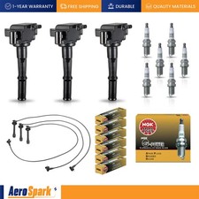 3 Ignition Coil Wireset 6 Ngk Platinum Spark Plug Fit 95-04 Toyota Tacoma