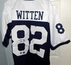 JASON WITTEN NFL Signed Autographed Cowboys #82 Football Jersey Beckett 1W309415