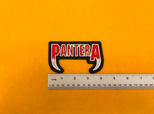 Image of Premium Embroidered Pantera Patch - 3 Sizes Iron-On/Sew-On