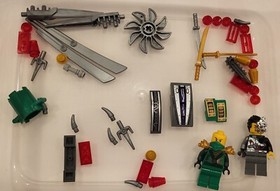 LEGO 70722 OverBorg Attack with minifigures + Instructions NINJAGO NEAR MINT