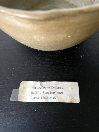 Korean Ceramic Celadon Deep Bowl Goryeo Dynasty - Picture 10 of 12