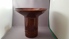 Mid Century Rosenthall Studio Art Pottery Flared Vase Rare Large Size