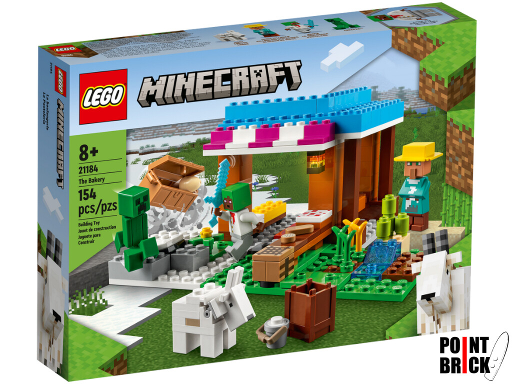 LEGO 21184 Minecraft La Panetteria: Set Costruzioni per Bambini 8+