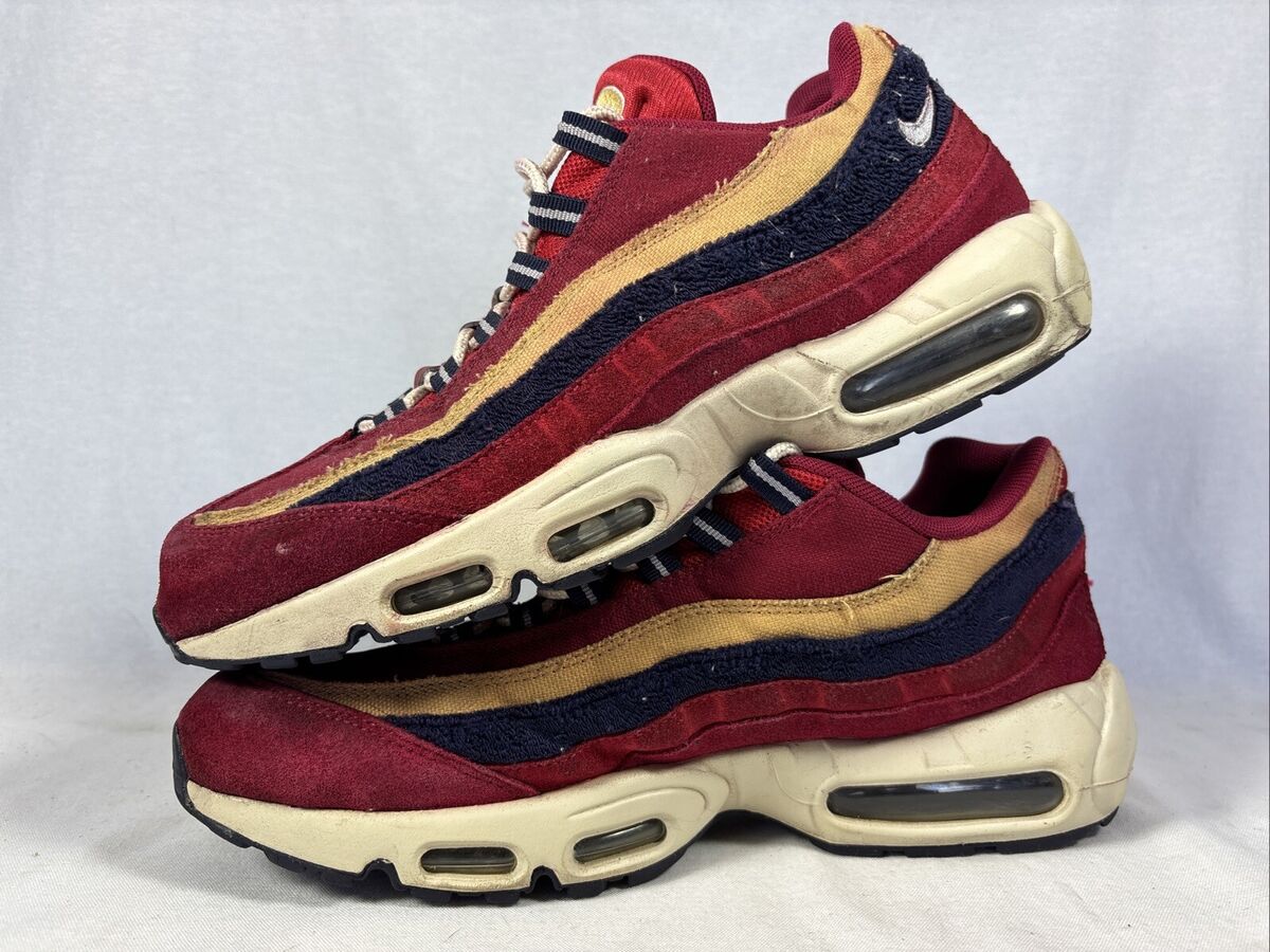 No Insoles Nike Air Max 95 Premium Red Crush Running Shoes No Insoles Nike Air Max 95 Premium Red Crush Running Shoes