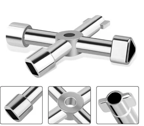 Multipurpose Wrench 4 In 1 Counter Utilities Water Gas Boiler Elevators 707