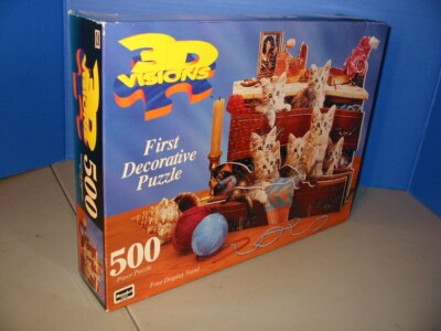 3D Visions 500 Pieces Jigsaw Puzzle The First Decorative PUZZLE NEW SEALED Rare
