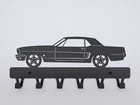 Ford Mustang 1965 hardtop rack wall design Garage gift for men kids room car