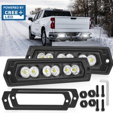 2x 8 Cree Flush Mount Led Lights Pods Backup Reverse Rear Bumper Off Road 4wd 2x 8 Cree Flush Mount Led Lights Pods Backup Reverse Rear Bumper Off Road 4wd