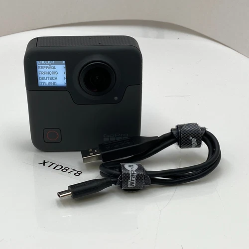 GoPro Fusion 360 CHDHZ-103 - Action Camera - Black - Very Good Condition
