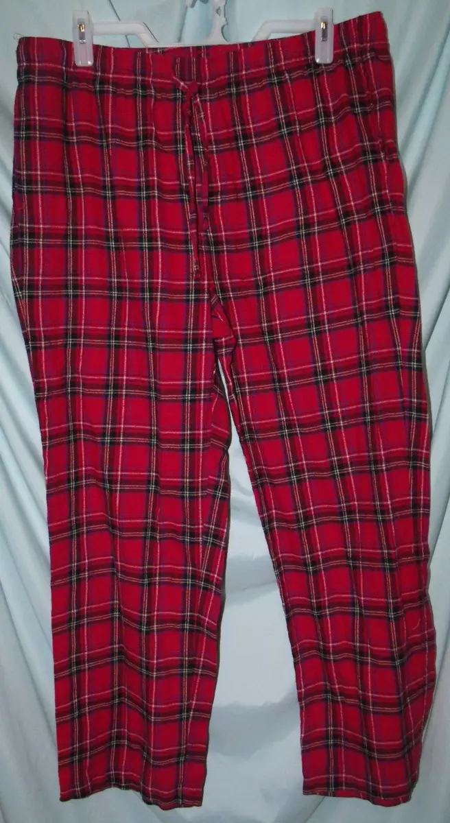 High waisted outlet flannel pants