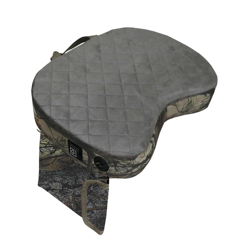 1X(Heated Seats Cushion Portable Heated Seats Pads ,Reed Camouflage