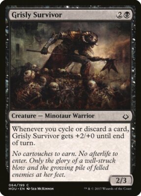 Grisly Survivor - Hour of Devastation (C) - Magic: The Gathering MTG