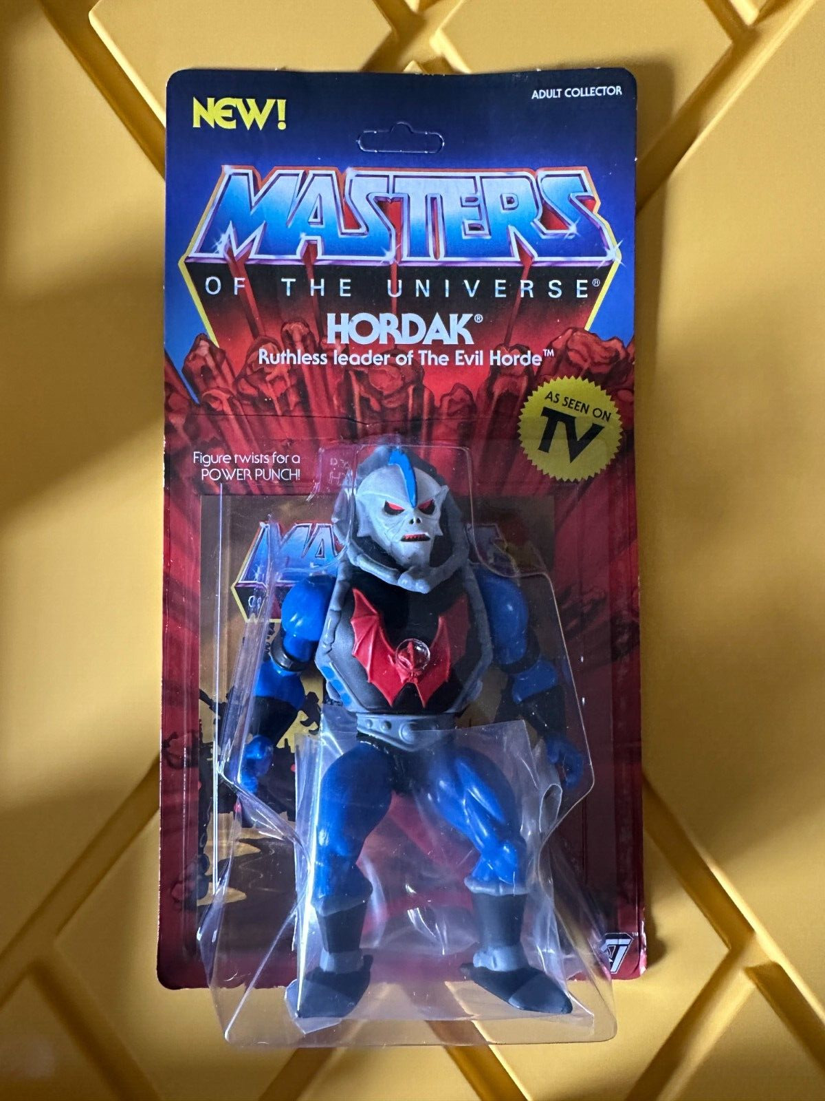 Masters of the Universe HORDACK Super 7 Unpunched 5.5" Figure NIP