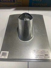 Selkirk 103825R Galvanized Steel Type B Vent Adjust Roof Flashing Lot Of (6)