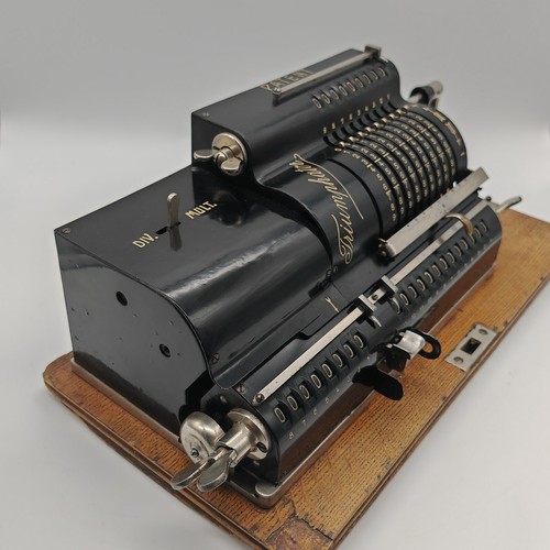 Triumphator 1 Rechenmaschine Sammlung calculator adding machine Technik Antik - Afbeelding 8 van 10