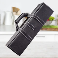 Portable Kitchen Waterproof Oil-proof Storage Bag Cooking Chef's Knife Roll Bag