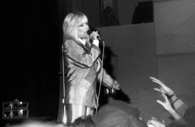 Samantha Fox at The Palladium on January 29, 1989 in New York Cit - Old Photo 1