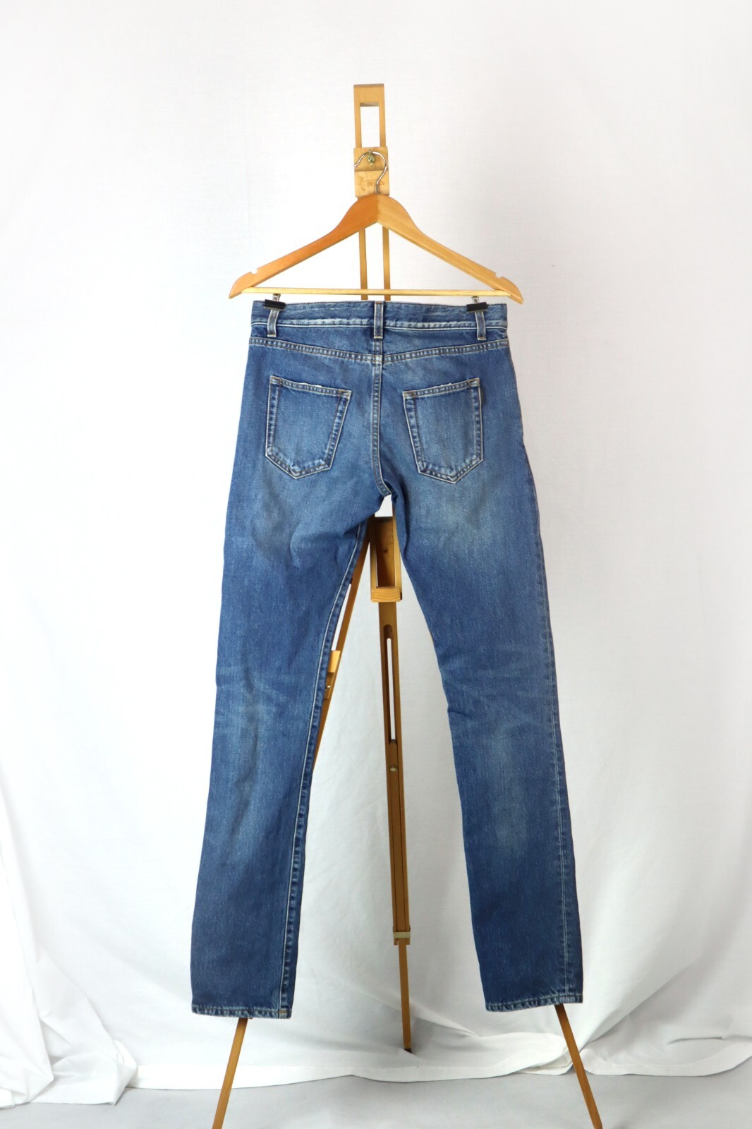 Jeans blu Saint Laurent Paris taglia vita 28
