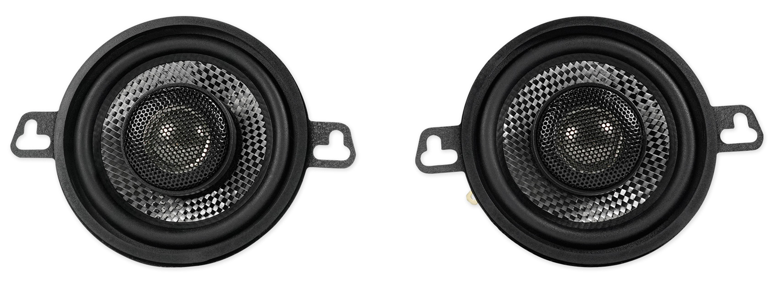 4 Автомобильные аудиодинамики American Bass SQ 35 RMS мощностью 40 Вт с поворотными твитерами Neo