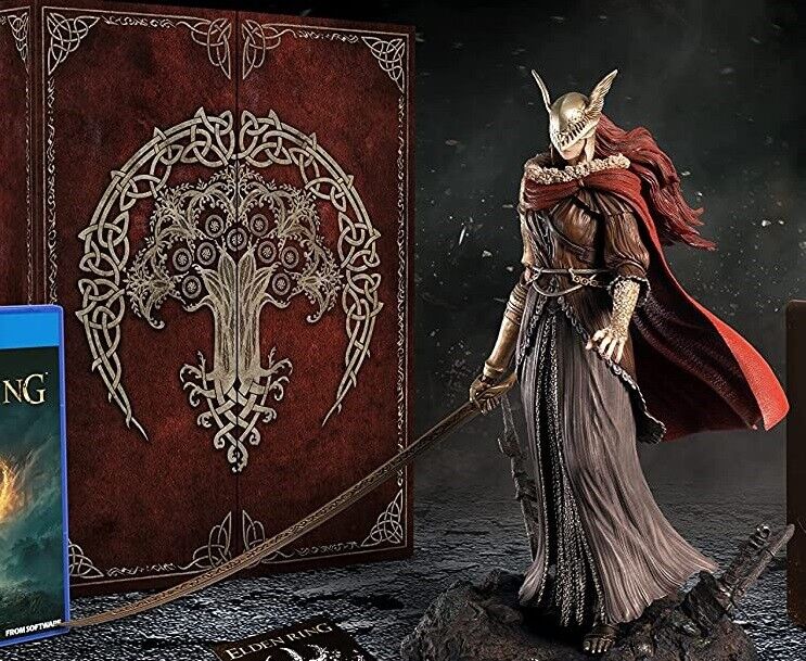 Opened MALENIA Statue Figure only ELDEN RING Collector's Edition