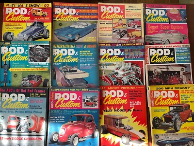 ROD & CUSTOM Magazine - 1961-1970 - Your Choice of Month/Year | eBay