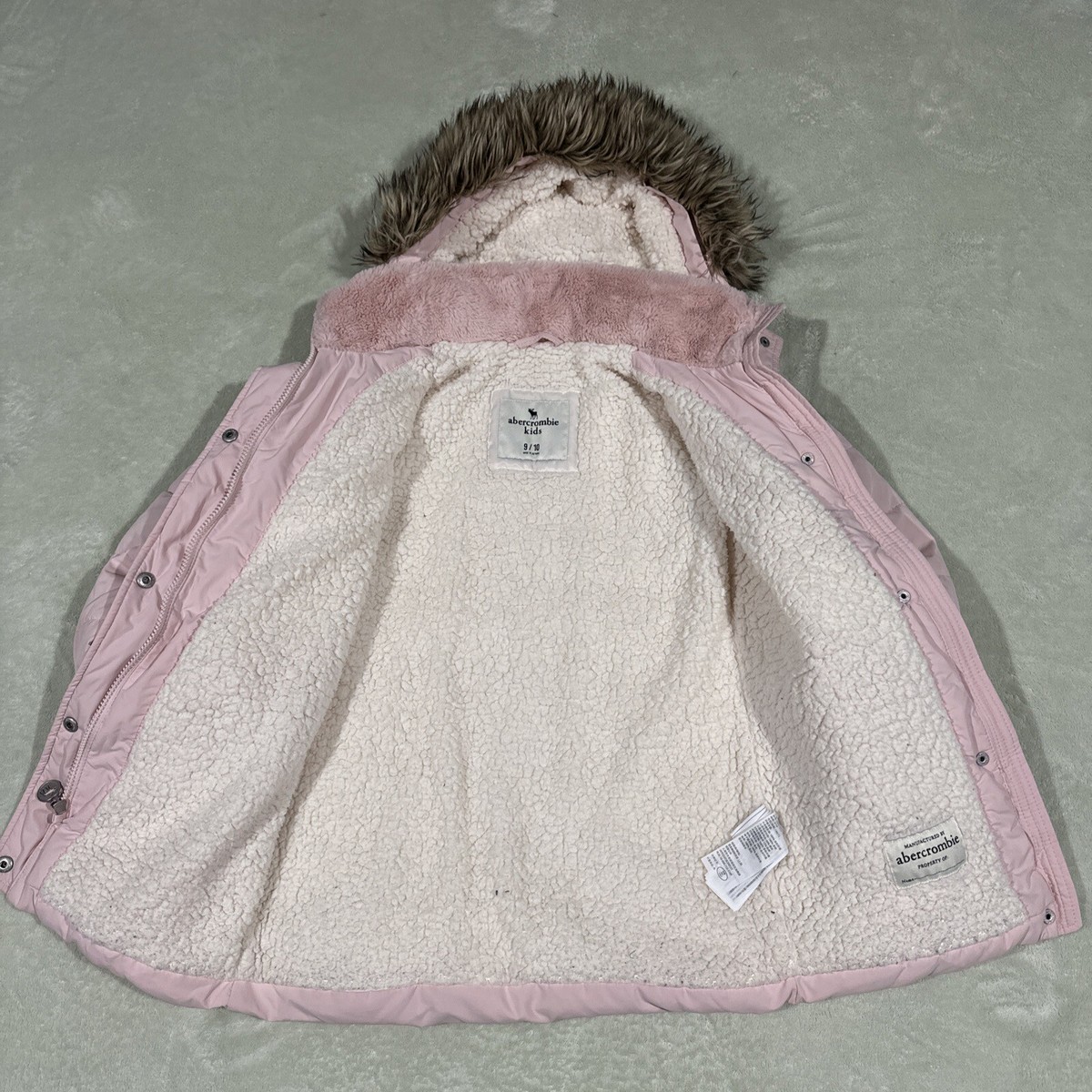 【美品】abercrombie kids ジャケット 7/8 130cm abercrombie kids Girls Shiny Ultra Puffer Jacket - Macy's