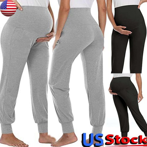 Maternity Pants Women Casual Loose 