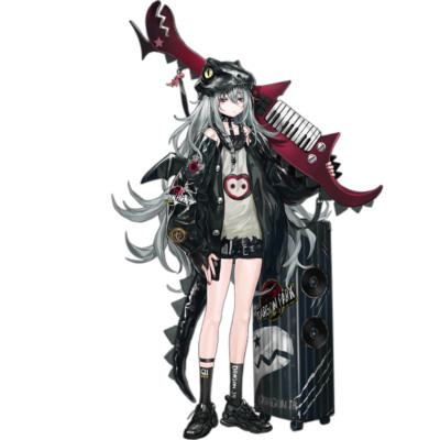 G11 Musician Girls Frontline Anime Weatherproof Sticker 6'' Car Decal
