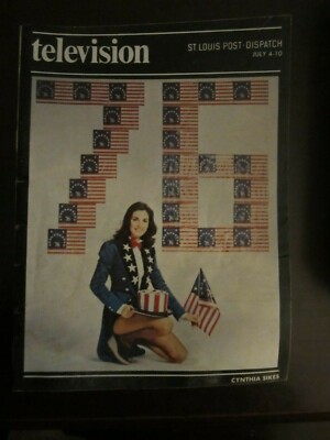 St Louis Post Dispatch TV Guide July 1976 Cynthia Sikes Bicentennial