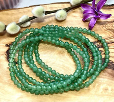 Wholesale Lot 6 Pcs Natural Aventurine 4mm 7.5 Crystal Stretch Bracelet