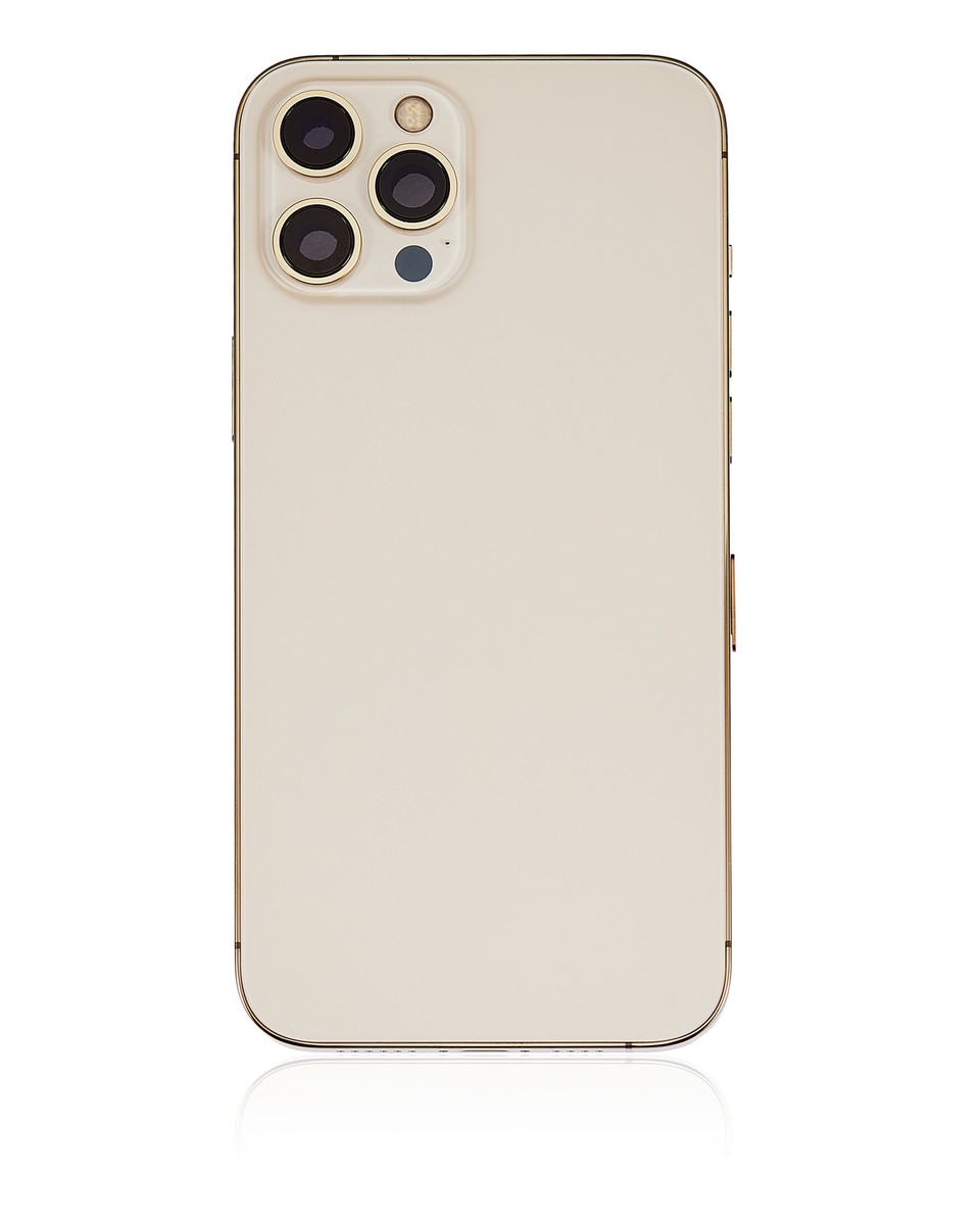 Back Housing W/ Small Components Pre-Installed For iPhone 12 Pro