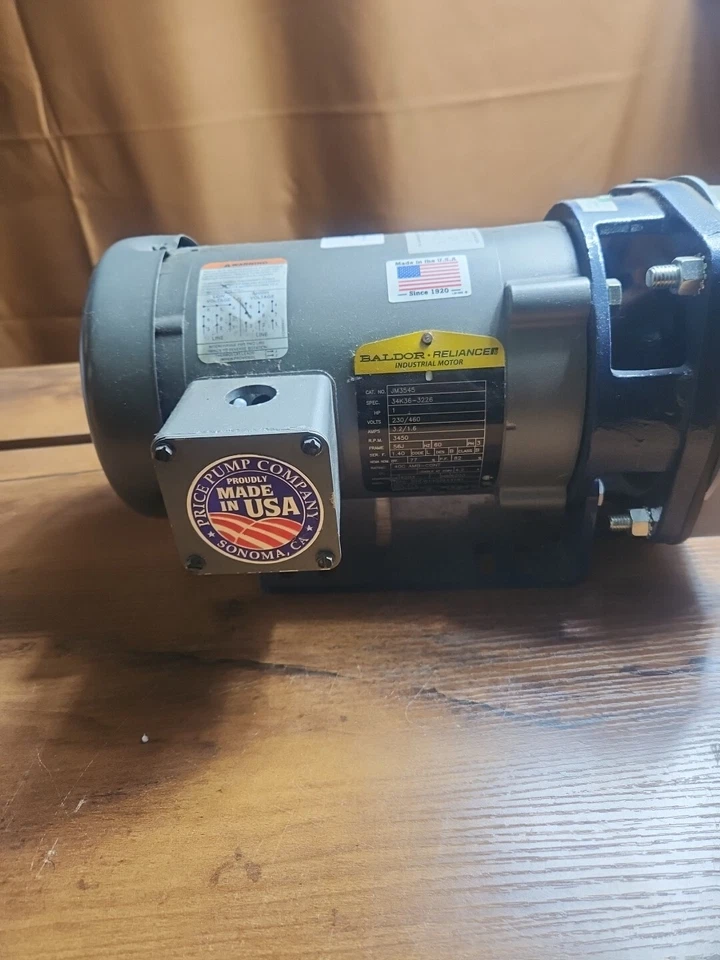 Price Pump Close Coupled Horizontal CPVC Centrifugal Pump HP75CN1-450-06111-100 - Image 4 of 4