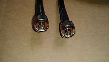 US MADE RG-213/U  CB Ham Radio N Male to N Male 50 ohm coax cable 25 FT