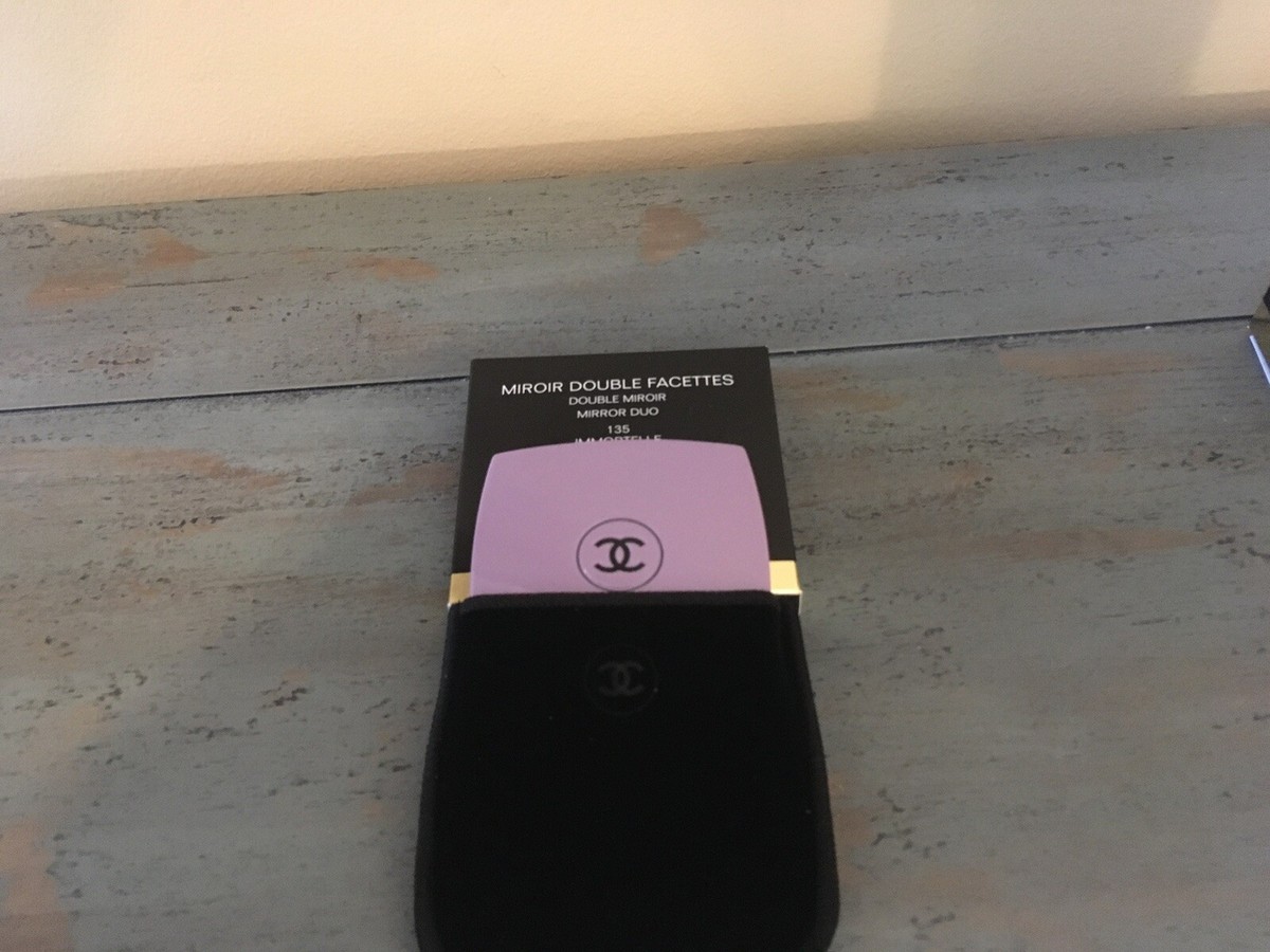 Bnib Chanel Compact Mirror Duo Immortelle Purple Miroir Double