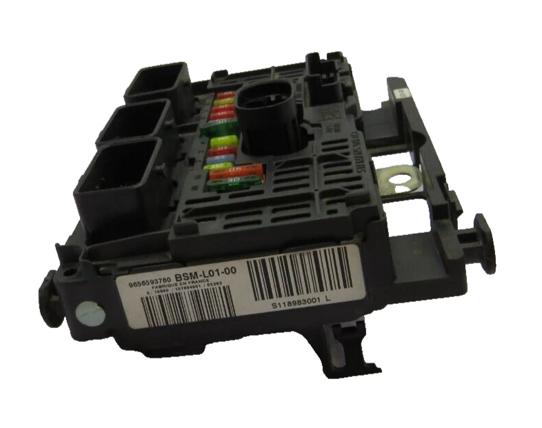 ⭐ Caja de Fusibles PEUGEOT/CITROEN 9656593780 S118983001L BSML0100 BSM-L01-00 ⭐ - Imagen 4 de 4