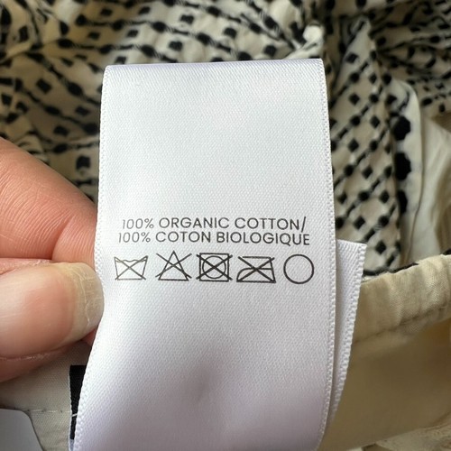 CB2 Estela Black White Organic Cotton King Duvet 106x92 in Cover Two King Shams - Picture 9 of 20