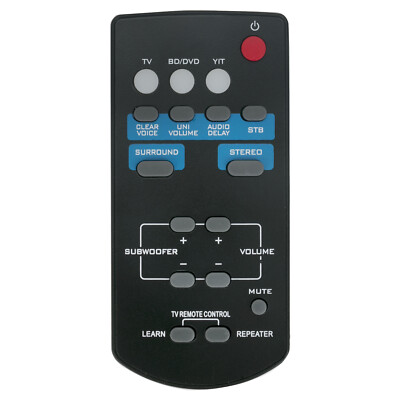 NEW Remote FSR60-WY57800 Replace For Yamaha Soundbar ATS1010 YAS101 YAS101BL